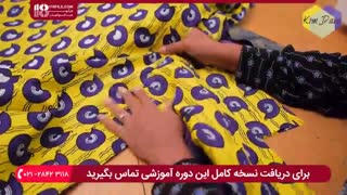 مراحل کامل دوخت مانتو شنل دار شیک و مجلسی همراه با الگو