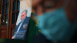 پیکر مطهر دانشمند برجسته هسته ای شهید حاج محسن فخری زاده در حرم مطهر رضوی طواف داده شد- shahid fakhrizadeh