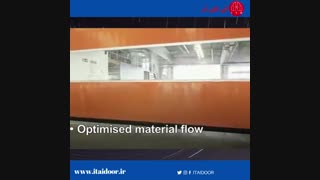 درب صنعتی سریع  بازشو آی تای در 09123657569