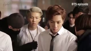 پشت صحنه ی موزیک ویدیوی boy in luv از بی تی اس... (فقد جیمین و کوکی رو دقت کنین