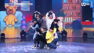 دبیو استیج "10Months" از گروه ENHYPEN در Showcase