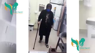 فیلم واقعی نتیجه عمل تعویض مفصل هر دو زانو