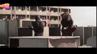 سکانس نجات باکی و دستگیری راجرز در فیلم کاپیتان آمریکا: جنگ داخلی