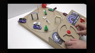 نحوه ساخت یک پیست ریسینگ مگنتی با وسایل دور ریختنی