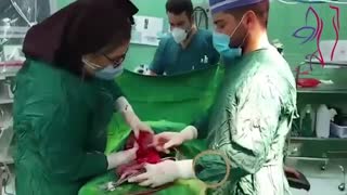 فیلم واقعی و بدون سانسور عمل سزارین