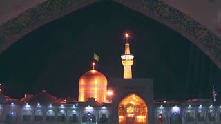 مدح خوانی امیر عارف در وصف امام رضا علیه السلام