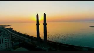 طلوع زیبای ساحل بندرعباس