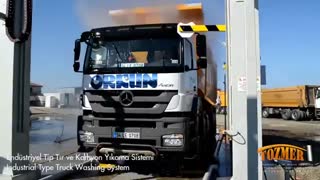 مجهزترین کارواش اتومات کامیون