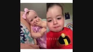 پسره چ قشنگ مخ میزنه
