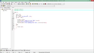 آموزش برنامه نویسی سی 67 - مدیریت خطا