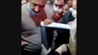 تجمع مردم در خوزستان و شعار علیه شهردار
