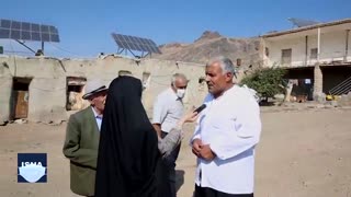 روستایی با انرژی خورشیدی، اما بدون برق