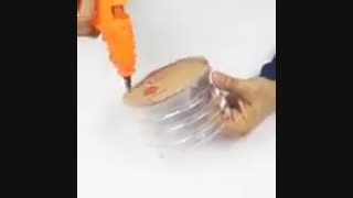 ساخت سبد با چوب پنبه