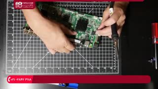 آموزش تعمیر برد دستگاه دوربین مداربسته