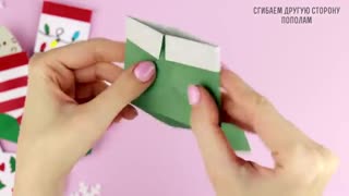 جوراب اوریگامی به شکل گربه