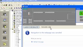 آموزش S7-200 زیمنس ، 34 ، Simulator Example 2