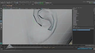 آموزش مدلسازی سر در مایا - قسمت 2