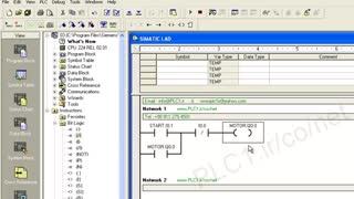 آموزش الگوریتم S7-200 زیمنس ، 2 , دائم کار