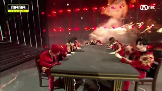 اجرای آهنگ 'NOT BY THE MOON' از گروه GOT7 در جشنواره MAMA 2020