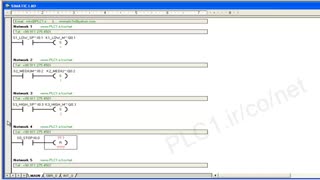 آموزش الگوریتم S7-200 زیمنس ، 8 , موتور سه سرعته