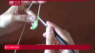 بافت شلوار کاموایی نوزادی با قلاب