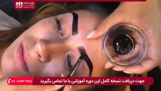 فوت و فن رنگ کردن ابرو در خانه