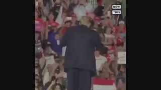 رقص زیبای ترامپ در انتخابات ریاست جمهوری