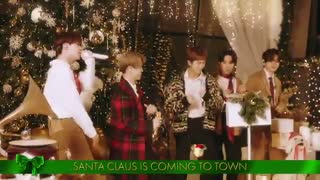 BTS Sings 'Santa Claus Is Comin' To Town'