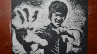 نقاشی با شکر بروسلی