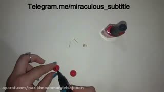 آموزش ساخت گوشواره لیدی باگ