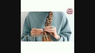 آموزش بافت مو ساده