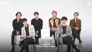 BTS Answers Fan Questions About 'Be,' 2021 Resolutions & More