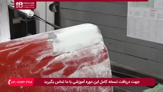 آموزش صافکاری گوشه درب خودرو