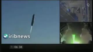 انفجار راکت ماهواره بر آمریکا