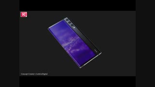 رندرهایی از گوشی رول شونده شیائومی