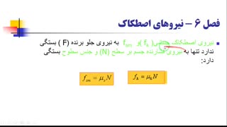 فیزیک هالیدی1-فصل ششم-جلسه ی1