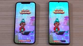 تست سرعت Iphone 12 Pro Max و Galaxy S20 ultra