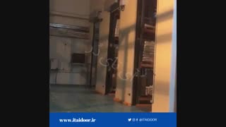 درب دوجداره صنعتی سریع السیر 09123657569