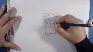 آموزش نقاشی کیتی به کودکان