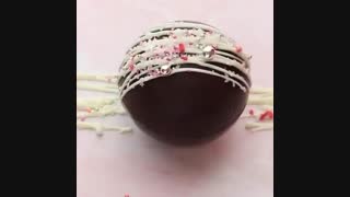 تزئین شکلاتی یلدا و کریسمس