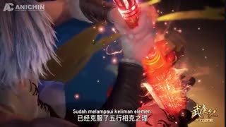 انیمه  Wu geng ji(افسانه یک قهرمان)قسمت 38  فصل  سوم با زیرنویس فارسی