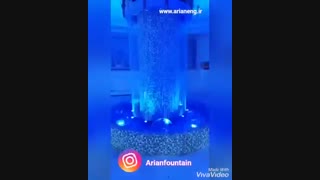 آبنمای رشته ای لوستری