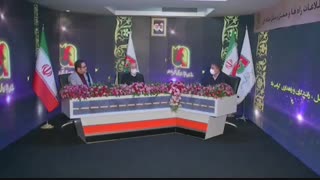 مراسم بزرگداشت هفته حمل و نقل در استودیو مرکز مدیریت راه های کشور