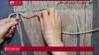 آموزش بافت کیف مکرومه مجلسی باقلاب