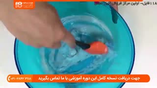 آموزش ساخت اسلایم خمیری با شن جادویی