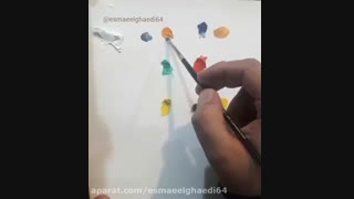 خاکستری های رنگین با مکمل ها