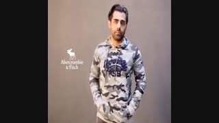 هودی مردانه ارتشی ABERCROMBIE مدل 1831