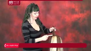 آموزش اکستنشن مو پوشش موها