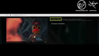 The Passion of the Christ with the blue child!