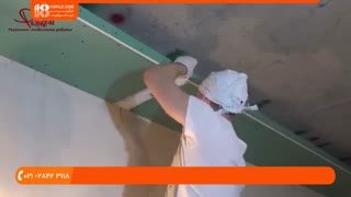 آموزش اجرای  نصب و راه اندازی سقف دکوراتیو کناف با نور پس زمینه زیبا